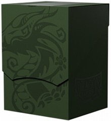 Dragon Shield - Deck Shell - Forest Green Deck Box